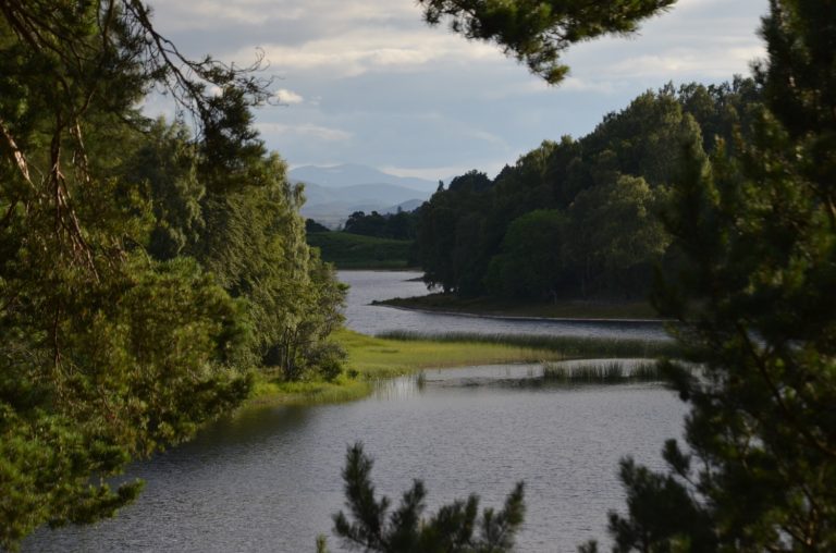 Der Caingorms National Park, Loch Morlich und die Cairn Gorm Moutains