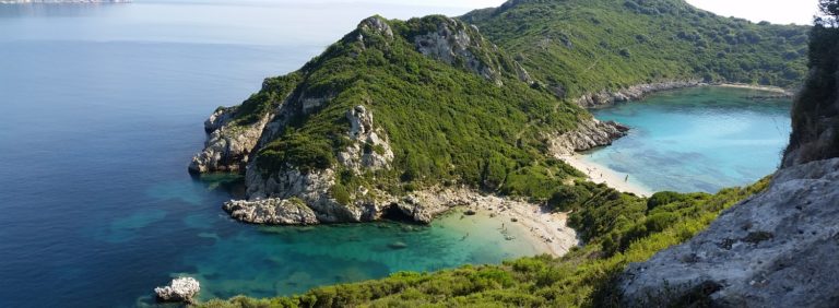 Abenteuerwanderung zur Zwillingsbucht auf Korfu